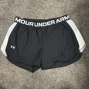 Black Under Armour Running Shorts